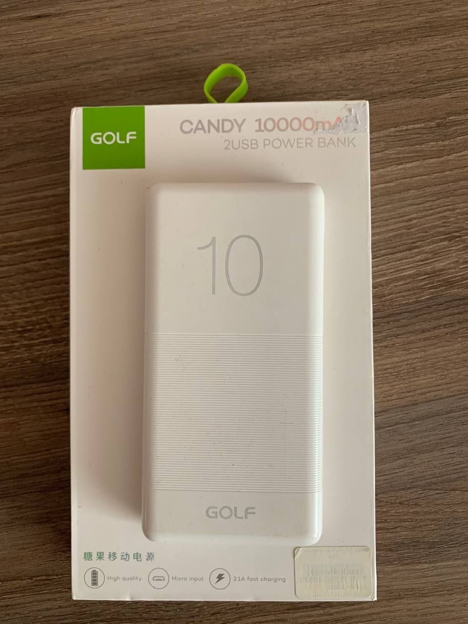 Павербанк Golf Candy 10000 mAh.