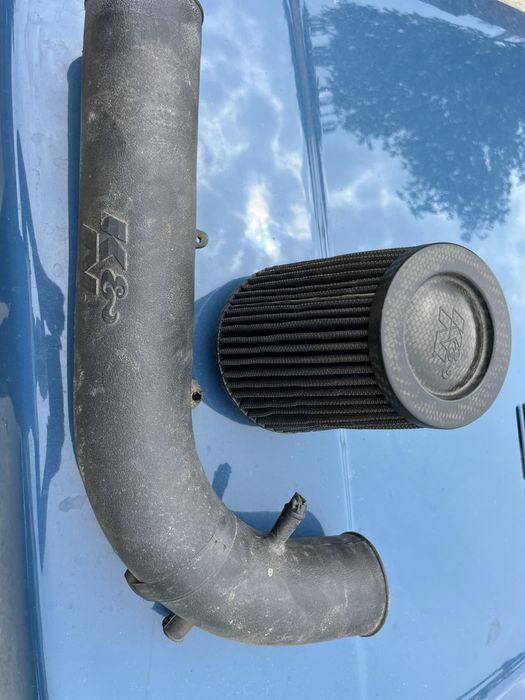 Filtro de ar e tubo KN