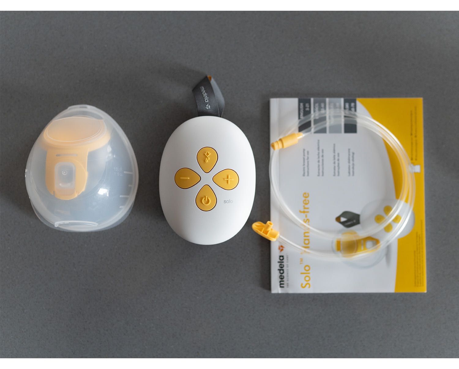 Laktator MEDELA Solo Hands-free + lejki 21mm