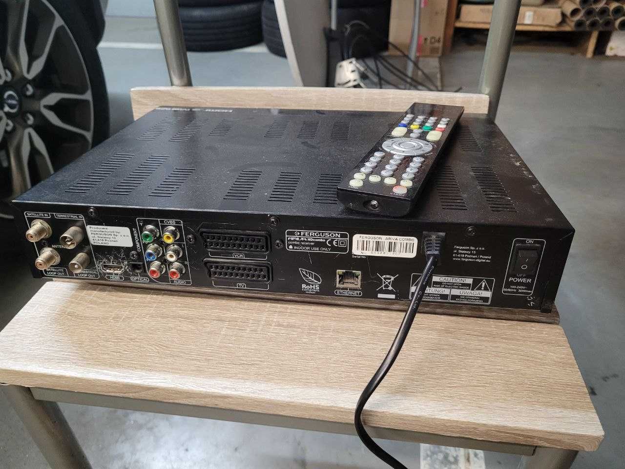 Zestaw antena satelitarna dekoder