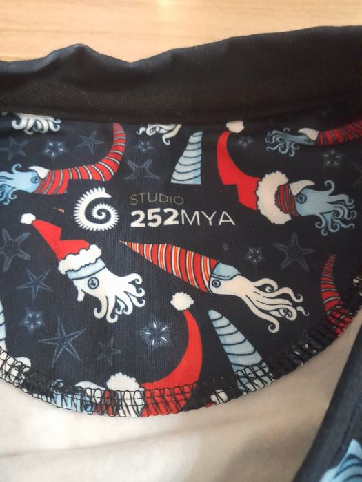 Nowa bluza świąteczną paleontologia unisex