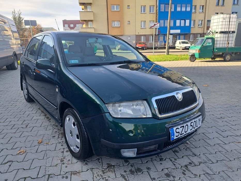 Skoda Fabia 1.4 benzyna/ 2000r / Stan dobry/
