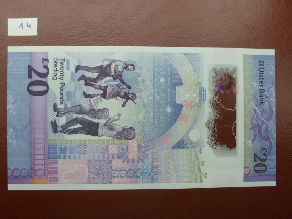 Banknot polimerowy Irlandia Północna 20 funtów