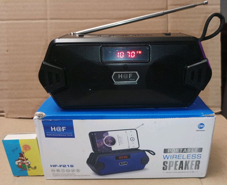 Bluetooth-колонка з акумулятором LED-дисплей