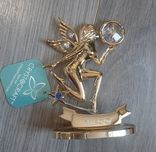 Статуэтка Crystocraft с камнями Swarovski в позолоте