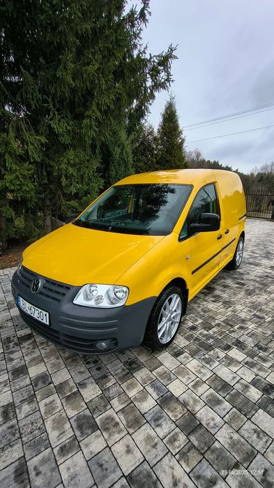 Volkswagen Caddy Niski przebieg 106 tyś 2.0 SDI 2 osobowy samochód ciężarowy