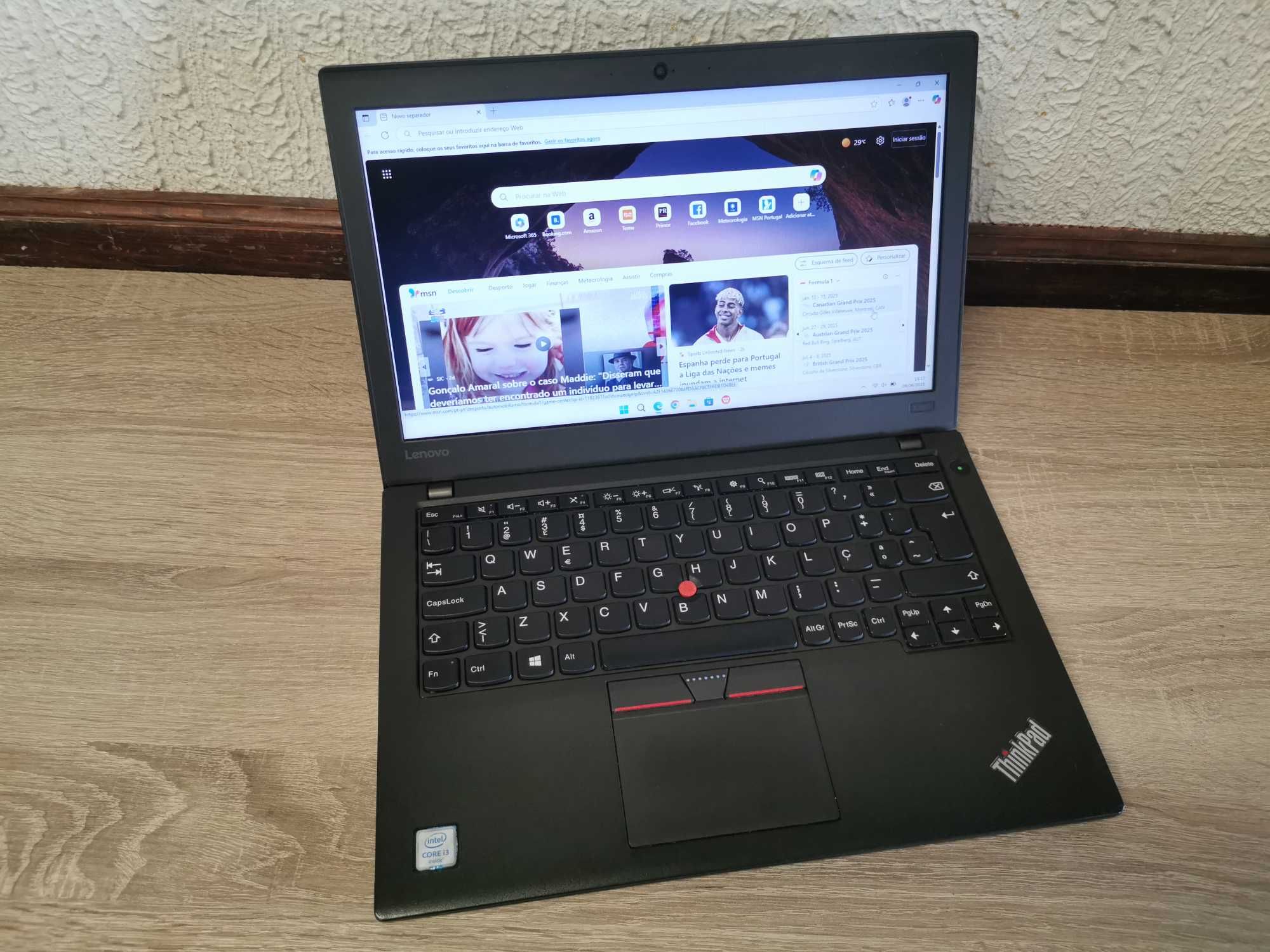 LENOVO X260 Core i3 6ª geração 8GB SSD Windows 11