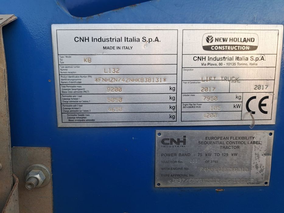 new holland lm 7.42 Elite 3970mtg ładowarka teleskopowa  z Niemiec NEW