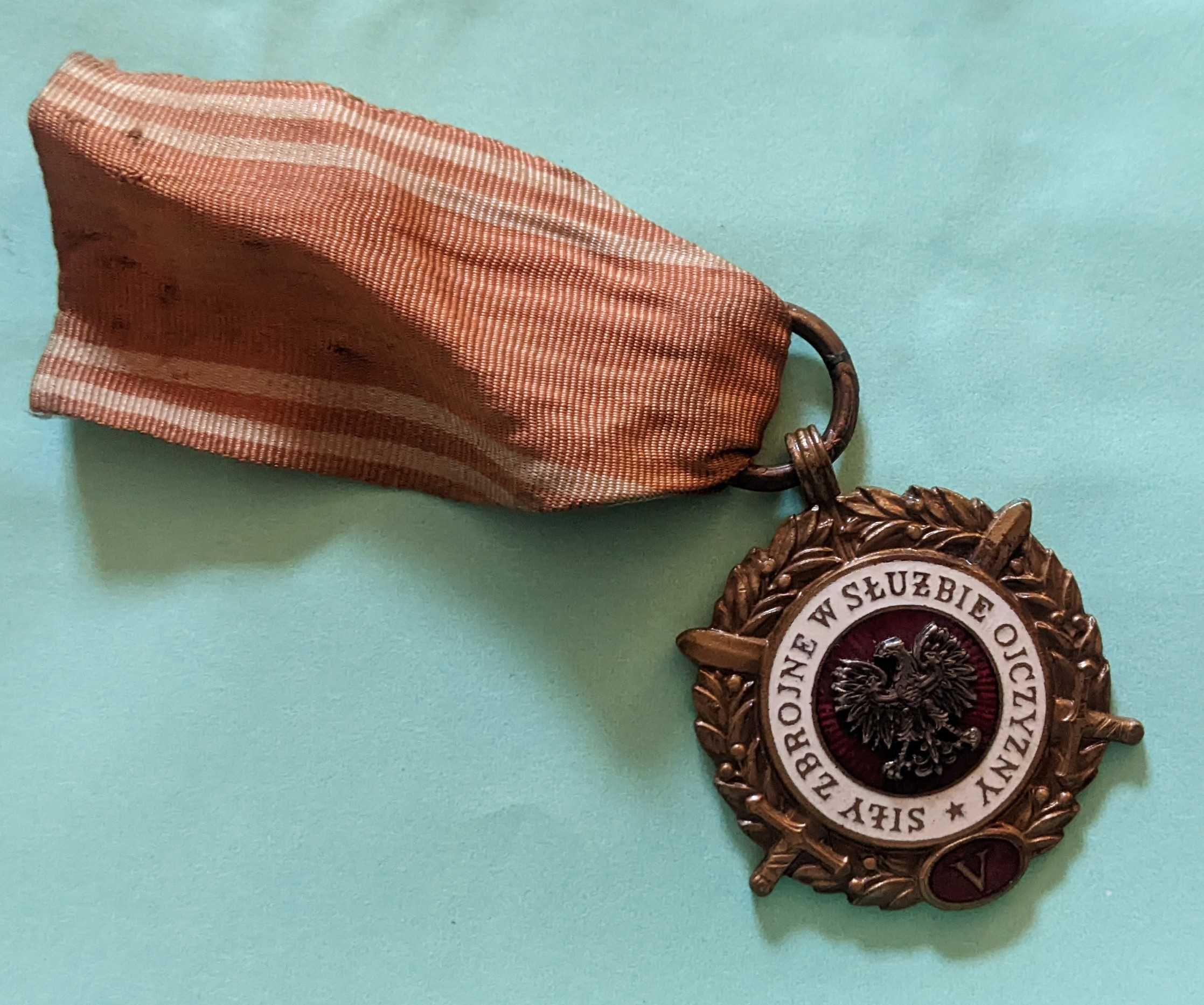 Medal Siły Zbrojne w Służbie Ojczyzny 1951 oficer