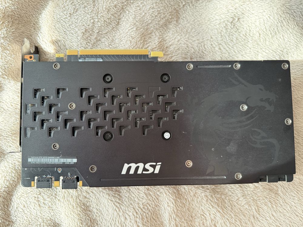 Karta Graficzna MSI GTX 1070 Gaming X 8G