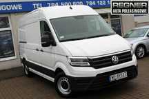 Volkswagen Crafter  SalonPL FV23% 177KM LED Grzane Fotele Tempomat Webasto Gwar