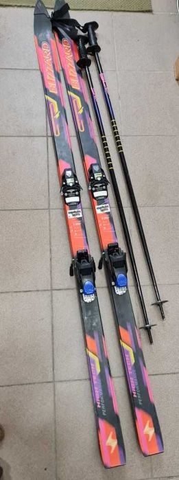 Narty Blizzard + wiązania tyrolia 550