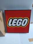 Lego logo kaseton reklama świecąca