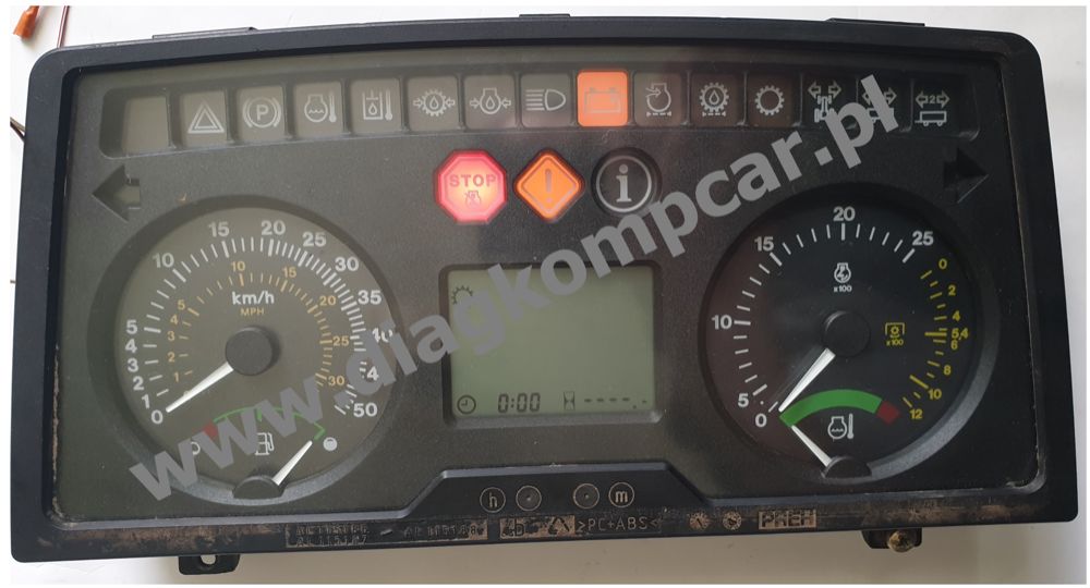 Naprawa liczników paneli wyświetlaczy samochodowych maszyn motorów