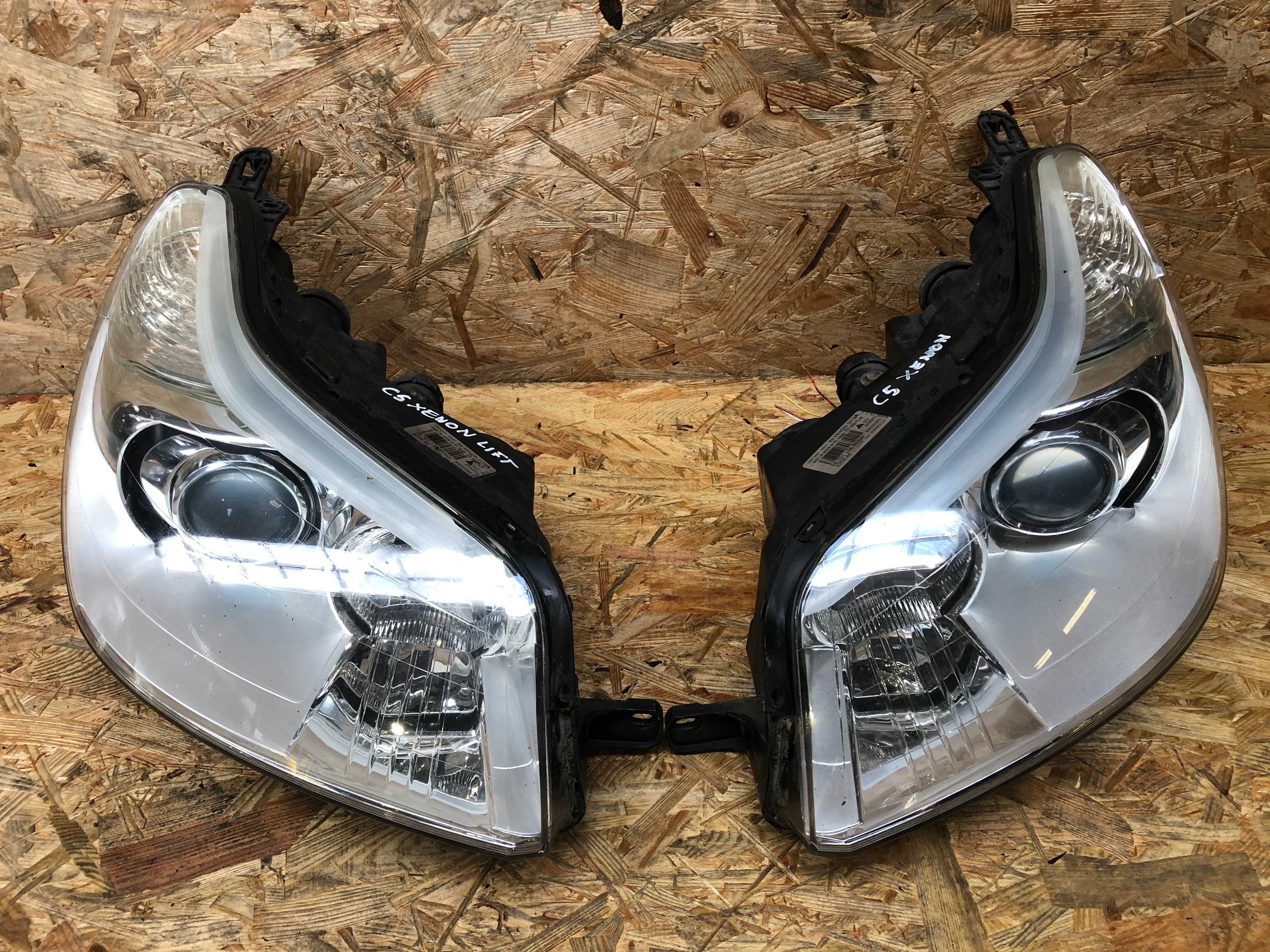 Lampa/reflektor przedni citroen c5 lift xenon