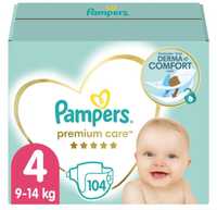 Pieluszki Pampers Premium Care Rozmiar 4 104 szt.