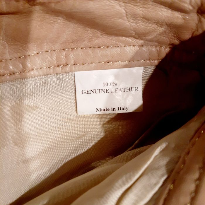 Szorty skóra naturalna włoskie roz 38