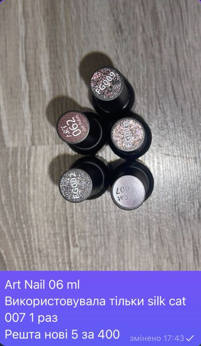 Бази/топи/гель лаки