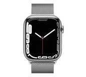 Apple Watch Series 7 45mm Silver Stainless Milanese Loop