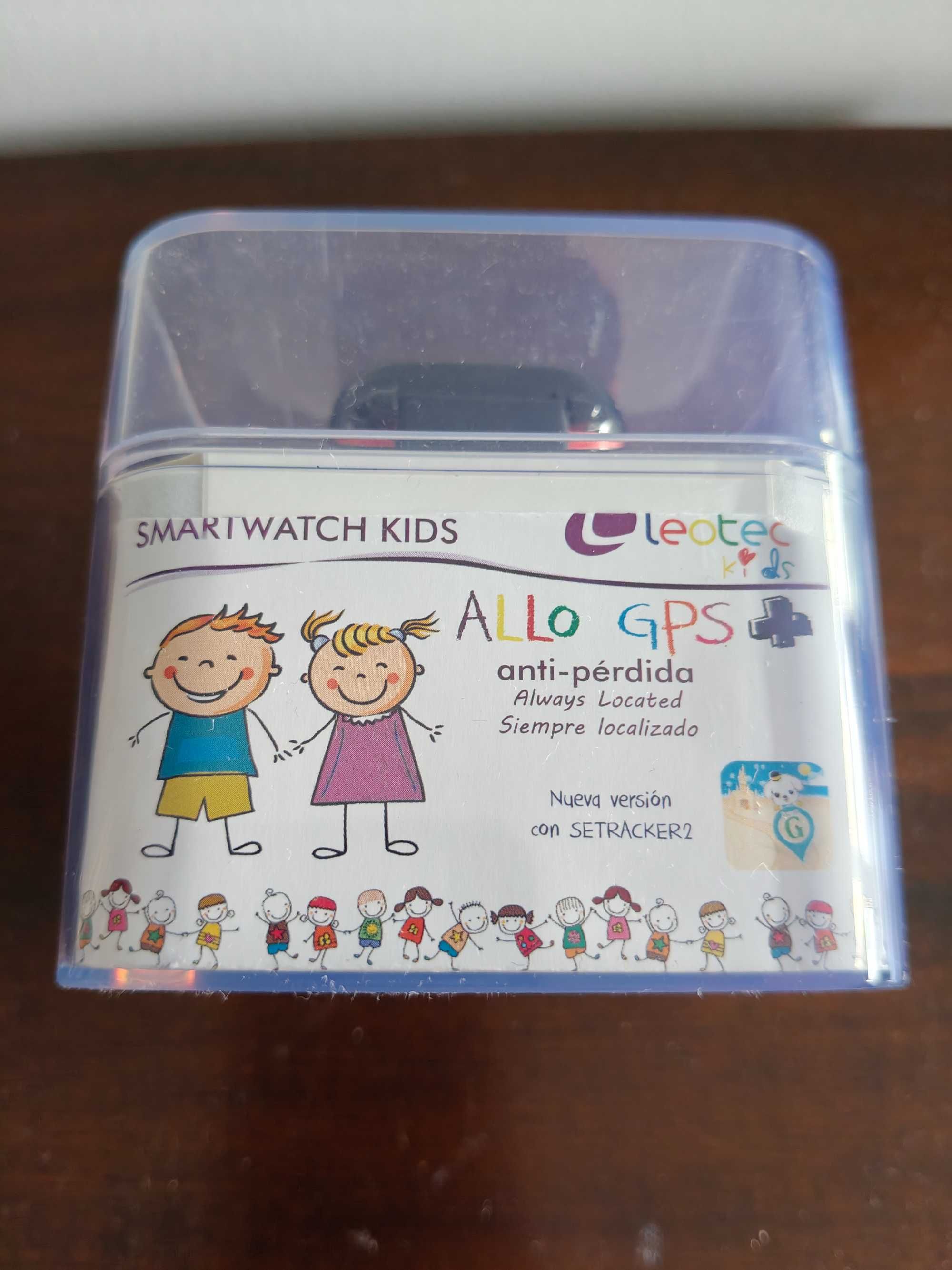 Relógio Criança com GPS NOVO em caixa .