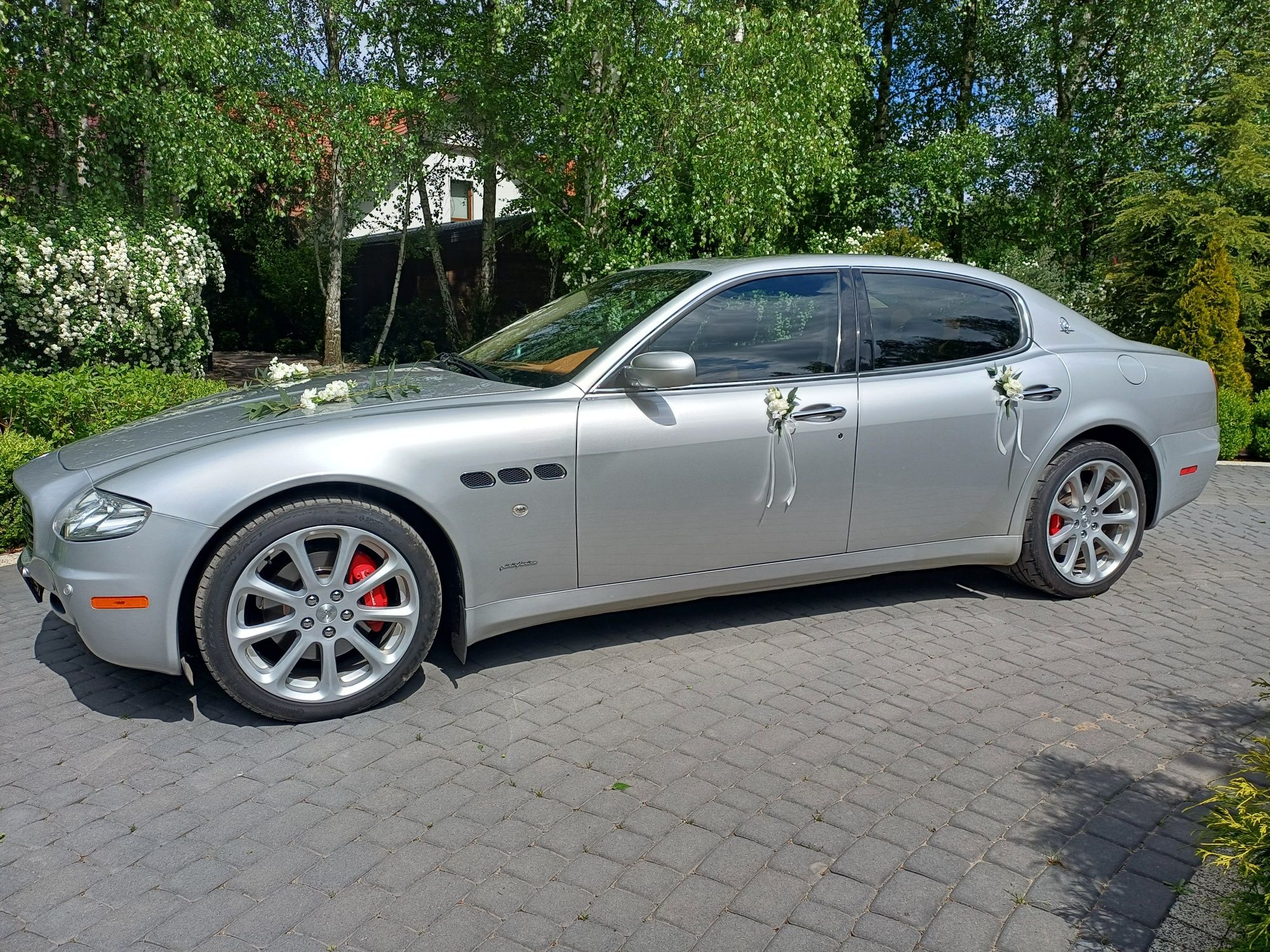 Auto do ślubu MASERATI QUATTROPORTE 4.2 V8 jedyny taki w Polsce