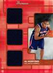 Karta limitowana z kawałkami koszulki Al Horford, Atlanta Hawks