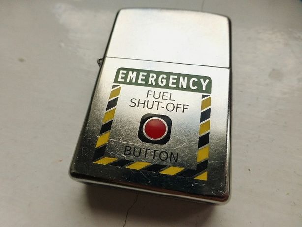 Zippo Emergency Fuel Shut-Off Button, Grawer, Custom, Super Fajna !!!