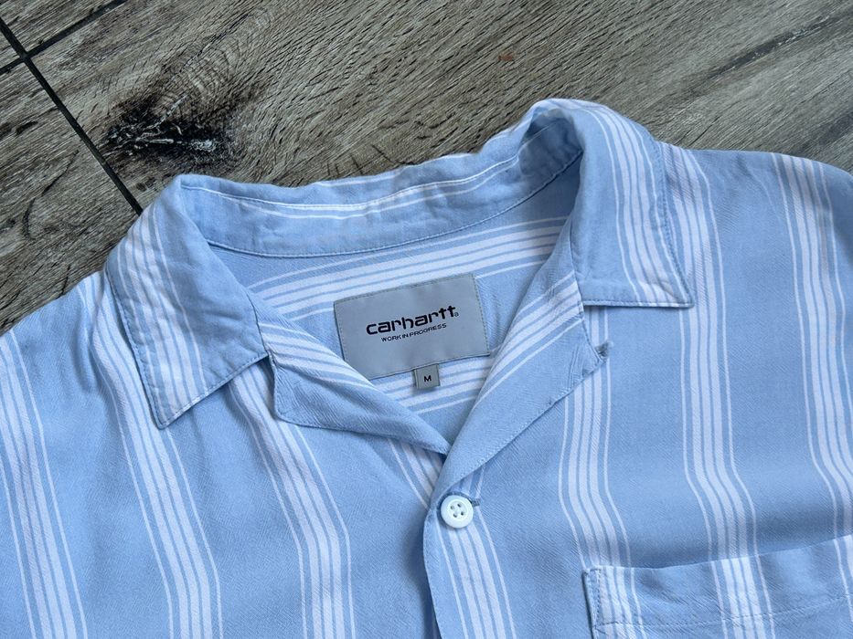 Męska Koszula CARHARTT Chester Shirt  Krótki rękaw Old Money roz M