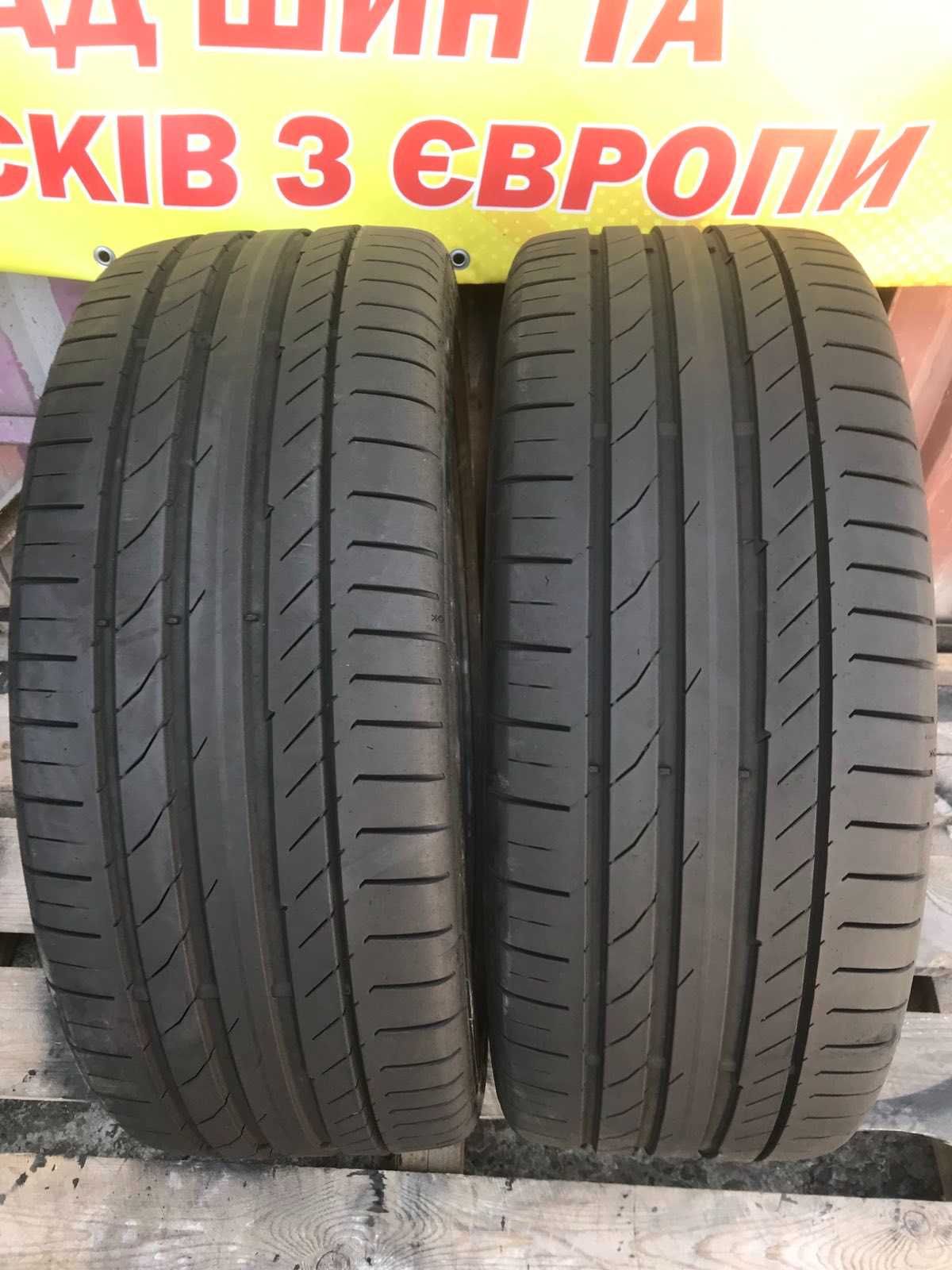 Шини Continental 235/45R20 Пара Літо Б/у Склад Оригінал