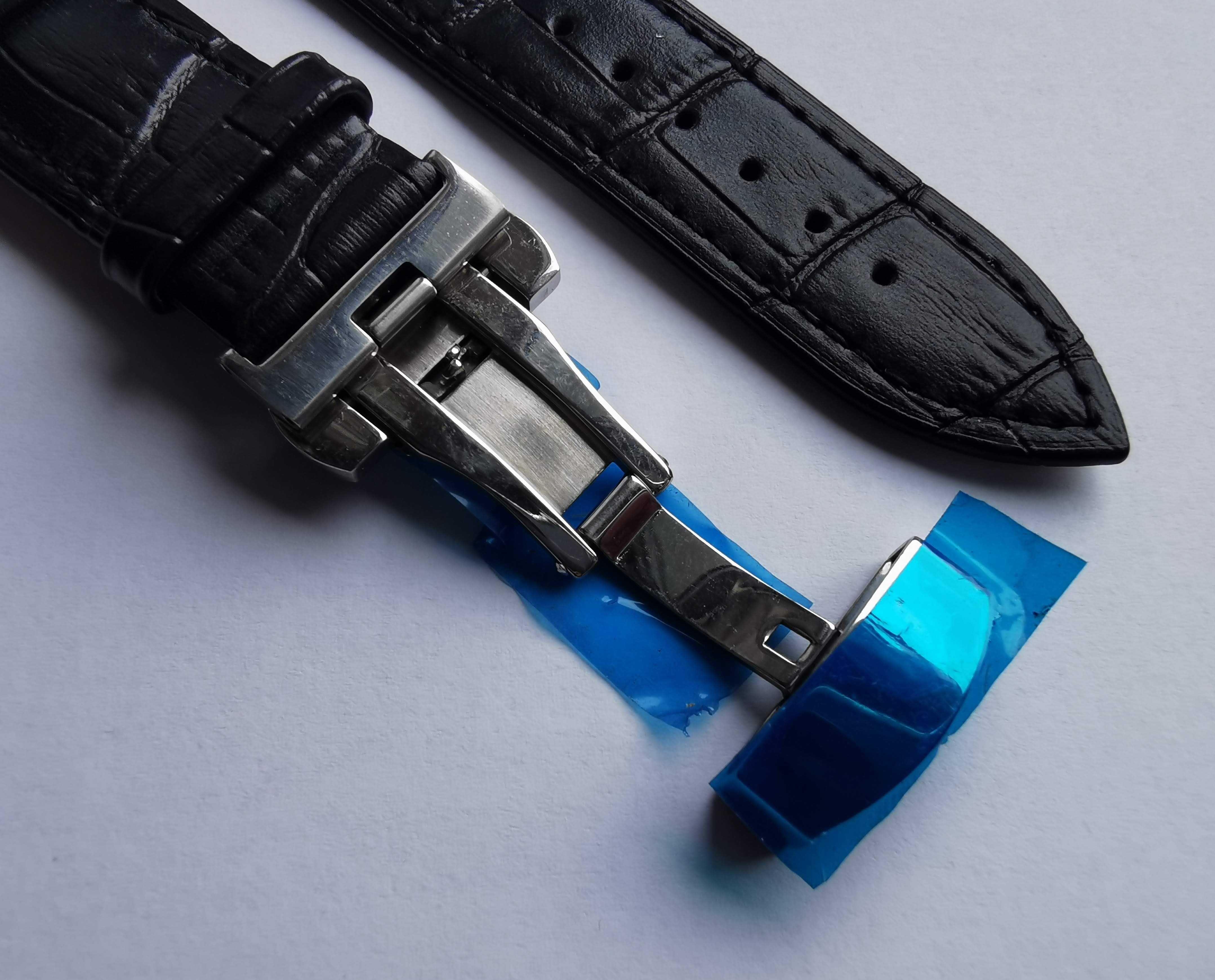 Pasek 20 mm do zegarka Seiko Sarb 033 zapięcie motylkowe