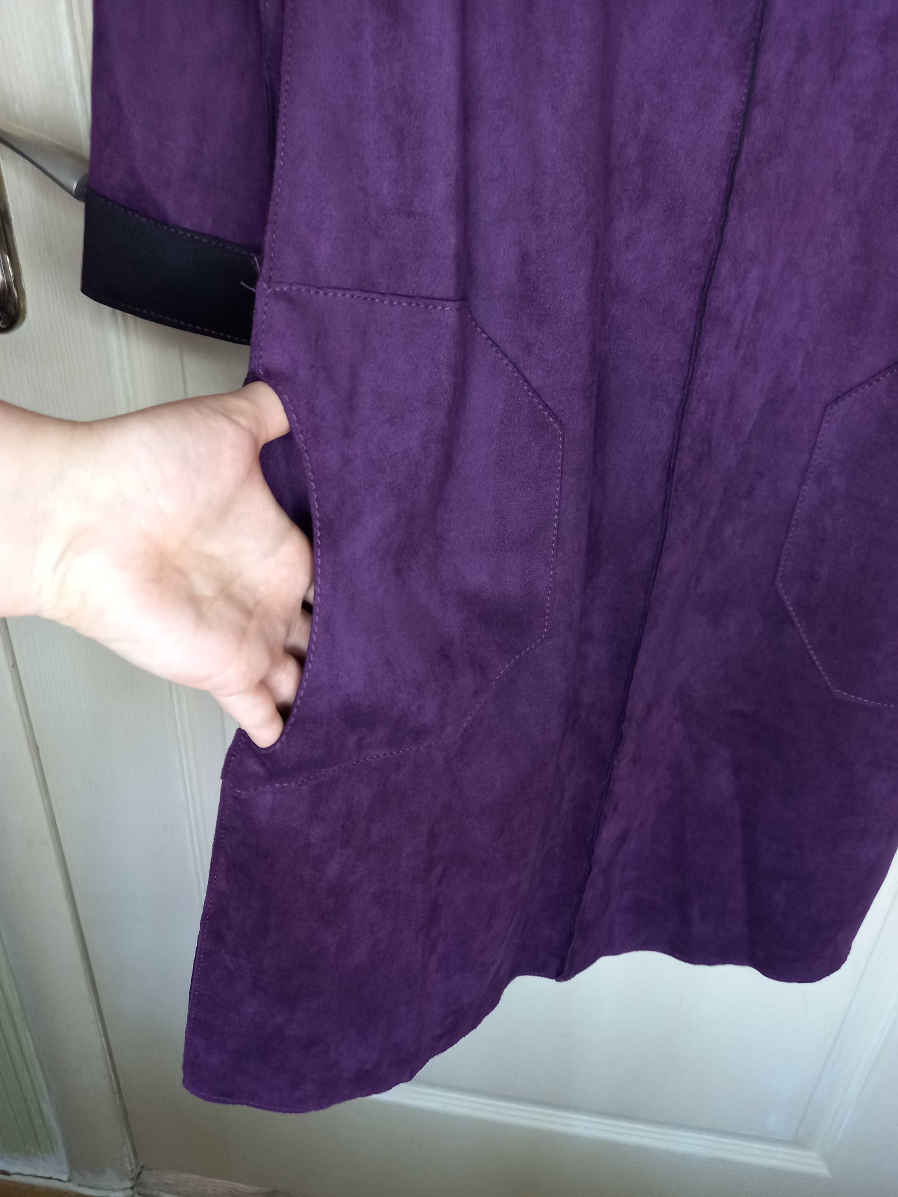 Платье женское фиолетовое