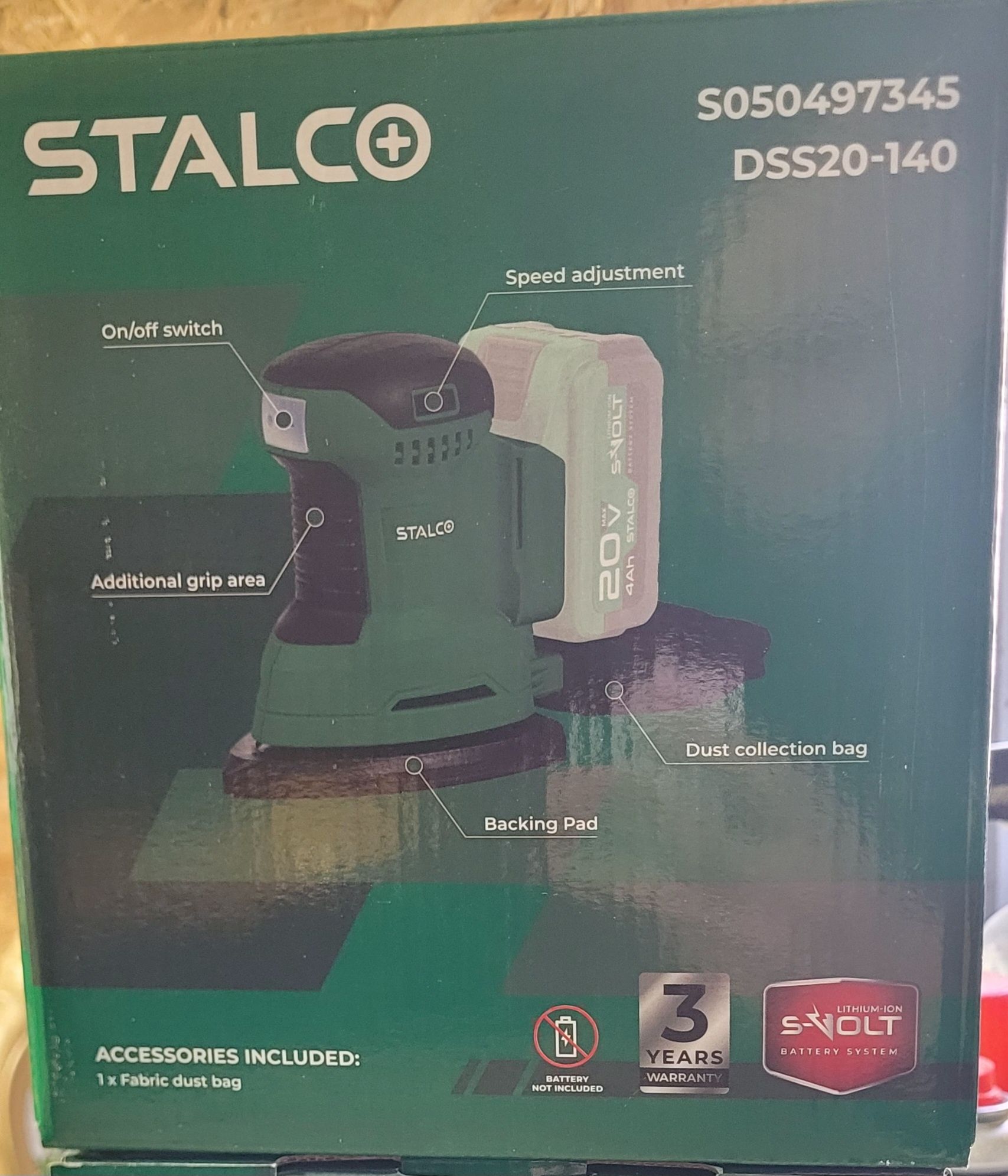 Szlifierka oscylacyjna Stalco Delta DSS20-140m
