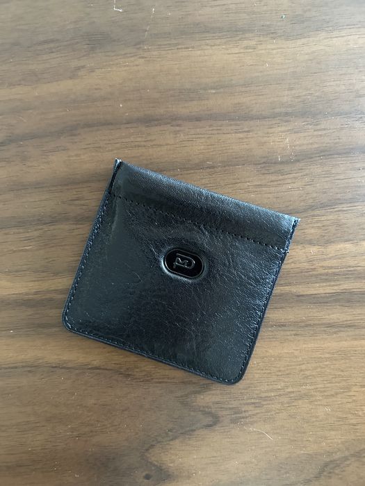 Porta moedas de pele