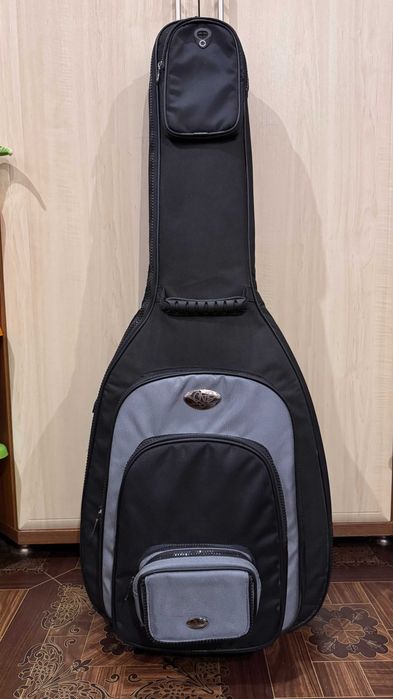 Чехол для электрогитары CNB EGB1600 + ремень D'ADDARIO JOE SATRANI