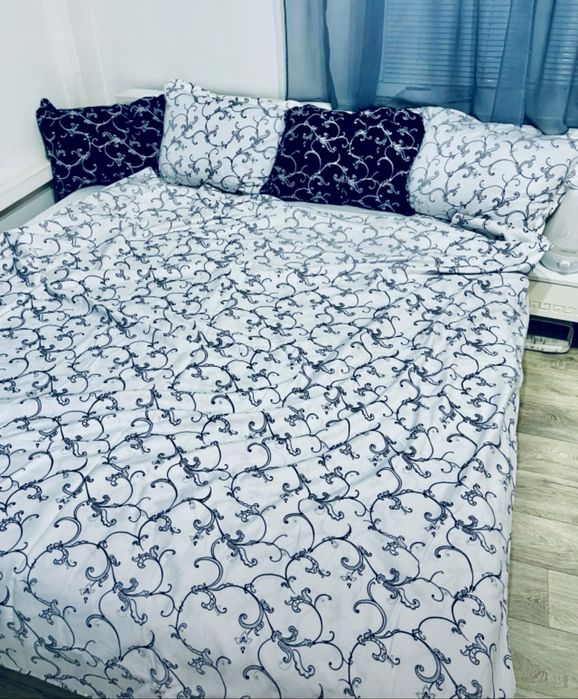 Постельное сатин турция евро двуспальное Le Vele Tac 4 наволочки