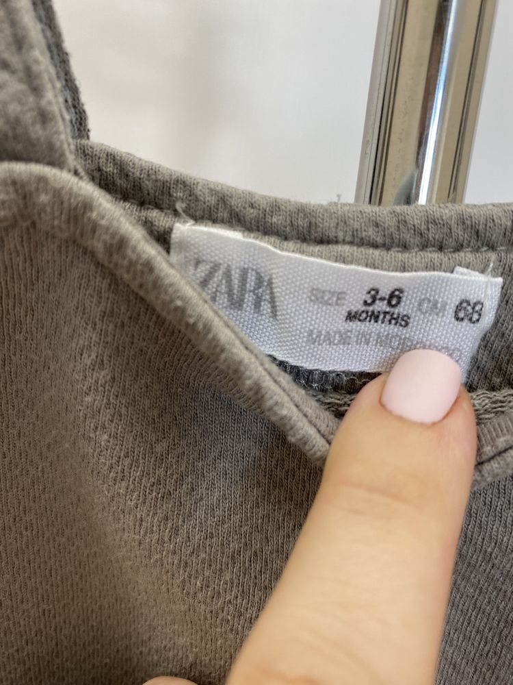 Комбінезон zara 3-6, 6-9 міс /62-68, 68-74 см комбез