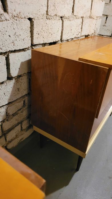 Bieliźniarka,,drewno fornirowane,Czechosłowacja lata 60-te XX w.