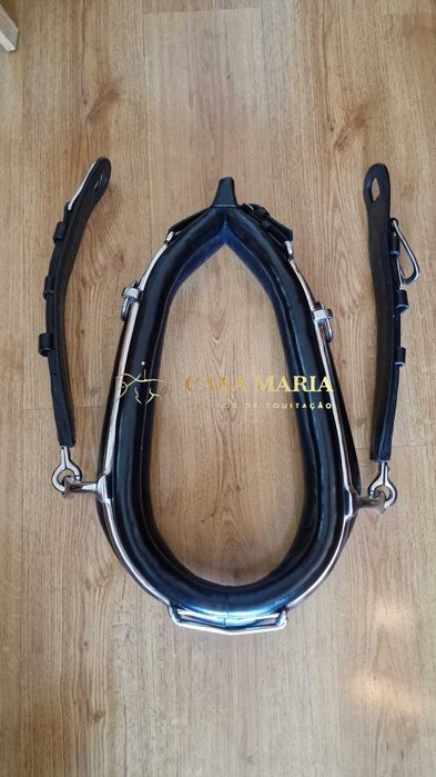 Arreios De Atrelagem C/ Coelheira e Engate Rápido - Pónei - NOVOS