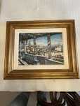 Quadro talha dourada