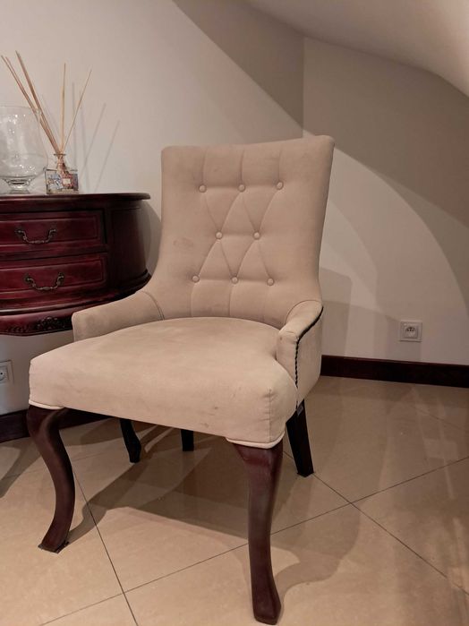 Krzesło eleganckie Chesterfield