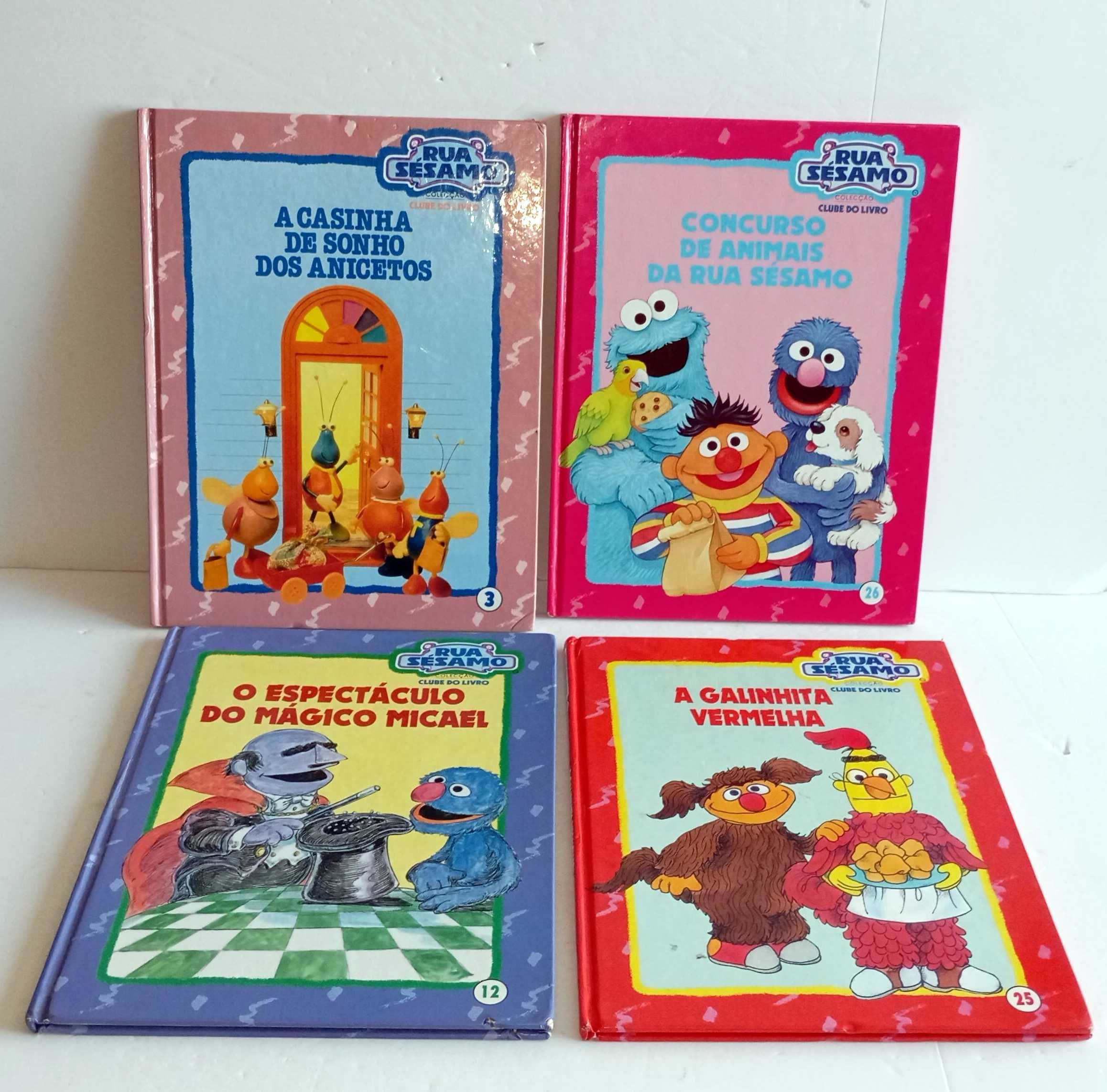 Livros da Coleção da Rua Sésamo (mais nas restantes fotografias)