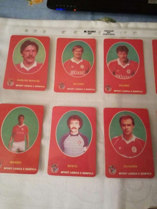 Calendários Benfica - 1986