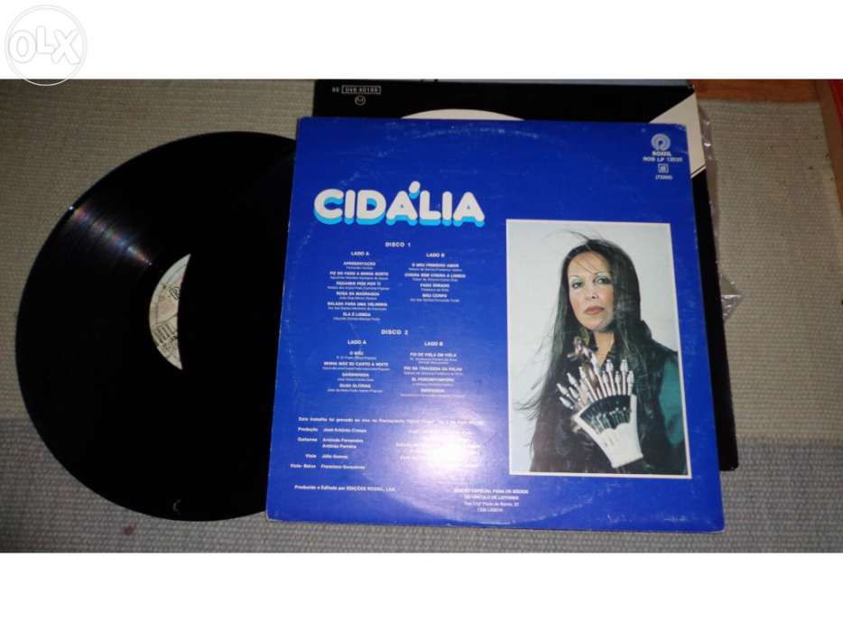 Disco de Vinil, LP, 33rpm - FADOS, ´de Cidália