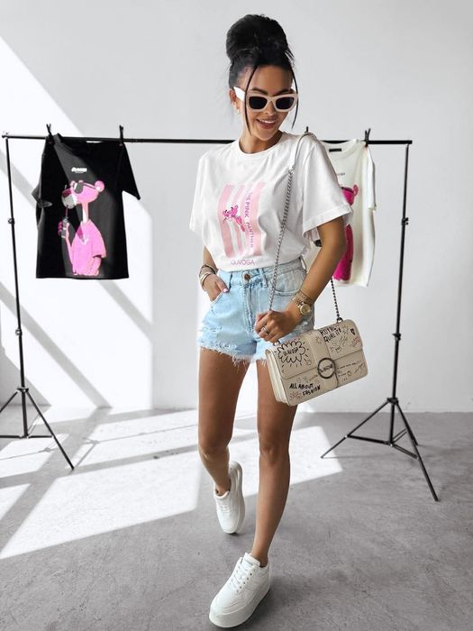 T-shirt bluzka na krótki rękaw control o la voga