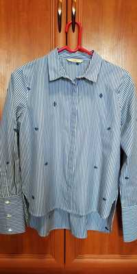 Красивая стильная  рубашка блузка р.44-46 Англия  в офис, школу