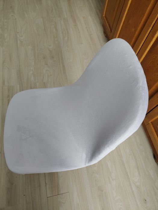 Pokrowce na krzesła 5 sztuk  nowe szare