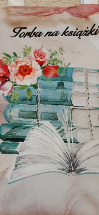 Torba shopperka Kocham czytać