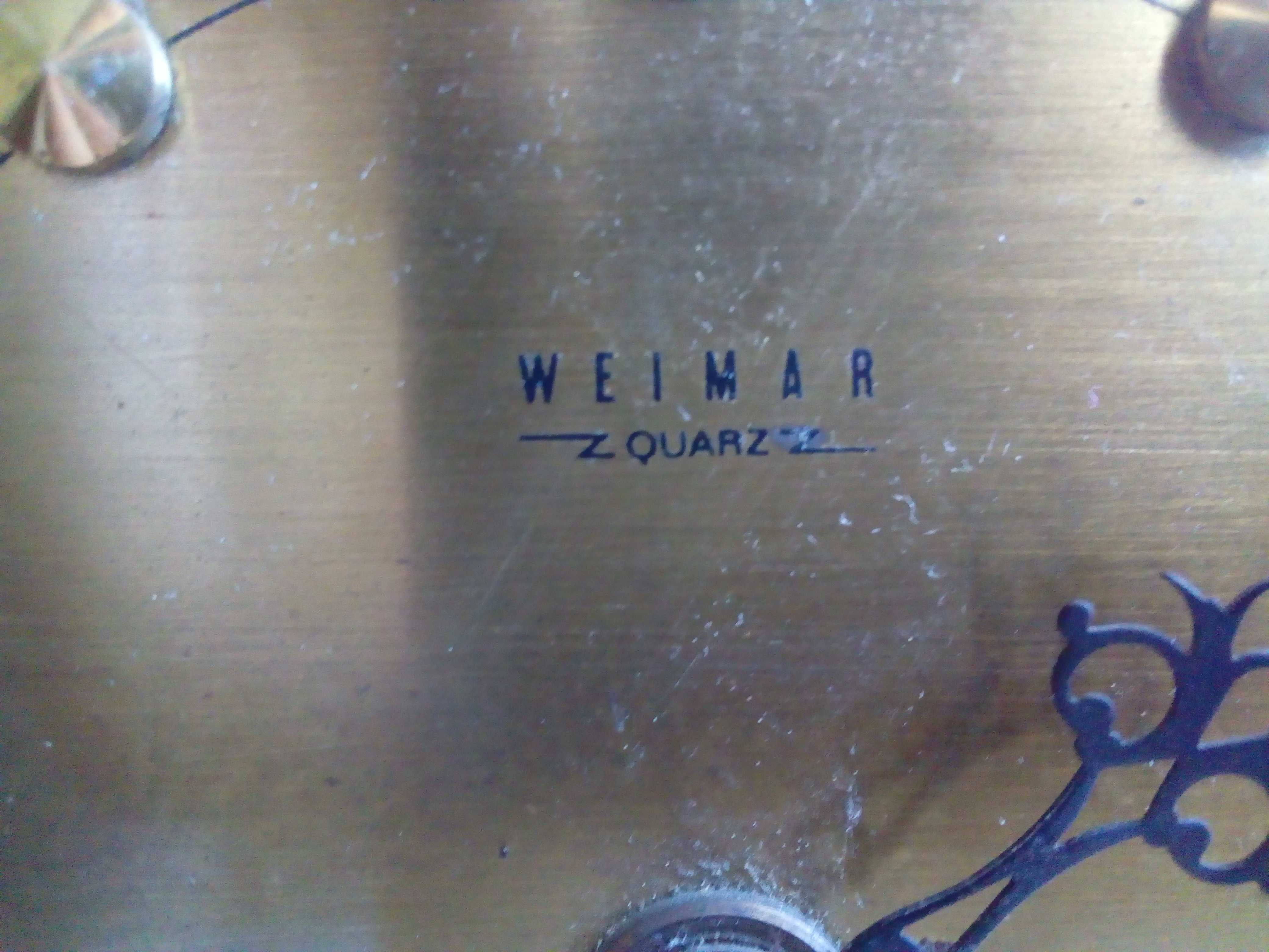 zegar weimar quarz made in gdr
