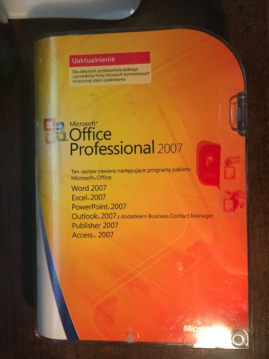Microsoft Office 2007 Profesional Box Uaktualnienie (VUP)