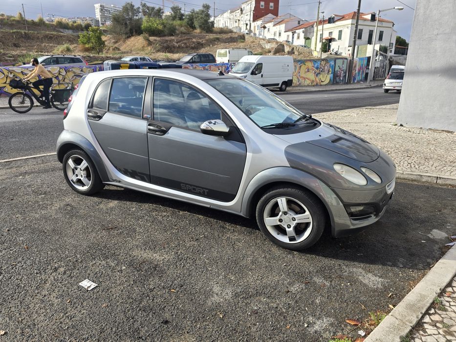 Smart forfour  Caixa automatica 
Tejadilho panorâmico 
Ac carregado 
I